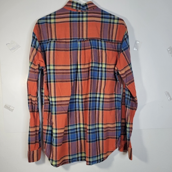 Mens Washed, Stoned and Beaten LS Button front Shirt 100% cotton Size M - Picture 3 of 11